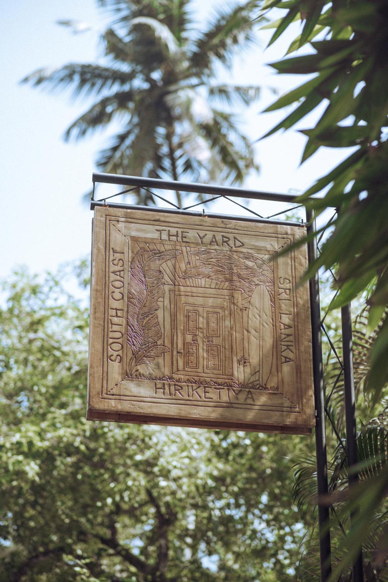 The Yard Hiriketiya Hotel Диквела Екстериор снимка
